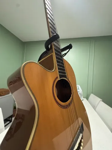 Violão Tagima Dallas, cordas de aço, canhoto. Bem conservado. Pouco uso