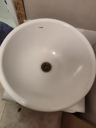 Cuba de Sobrepor Incepa Redonda 40 cm | Branca
