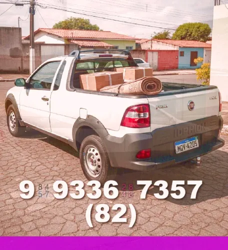 Frete em Bom Sucesso, Cruz das Almas e Gruta de Esmeralda! Transporte seguro!