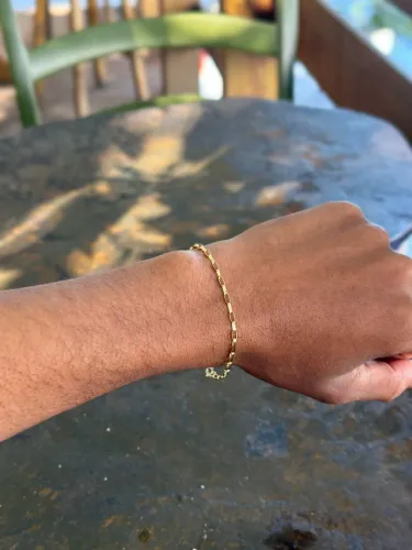 Pulseira Cartier ouro 18k Maciça 2.27G FAÇO JOGO
