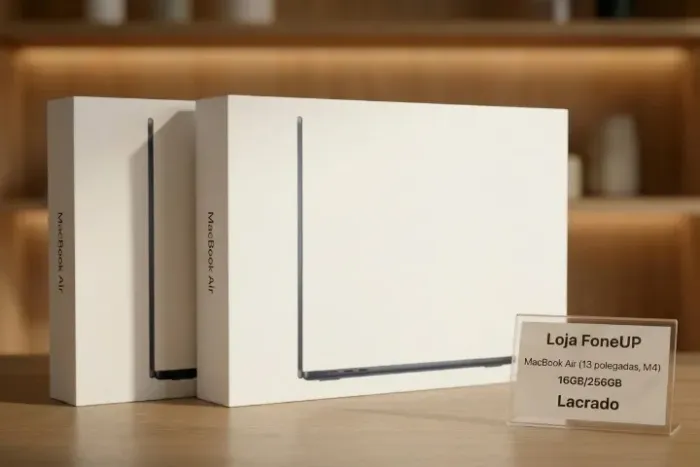 MacBook Air (13 polegadas, M4) 16GB/256GB | Novo Lacrado | 1 ano de Garantia Apple