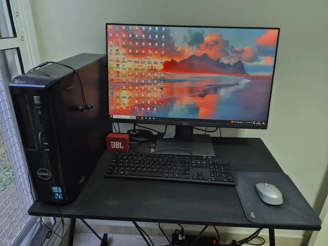 Cpu Dell Vostro Core I5 2°Geração SSD 128 GB 8 Gb Ram + Monitor 27 pol Dell