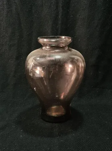 Vaso em Vidro fumê