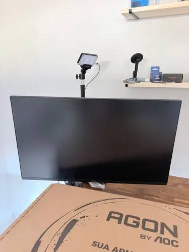 Monitor Agon 27, 144hz ips, novo, garantia nf