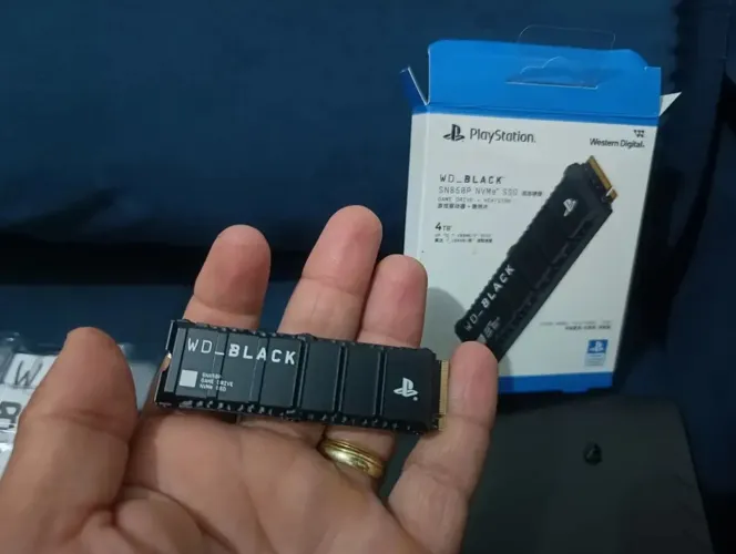 SSD Wd Black Sn850p M.2 2280 Nvme De 4tb Para Ps5
