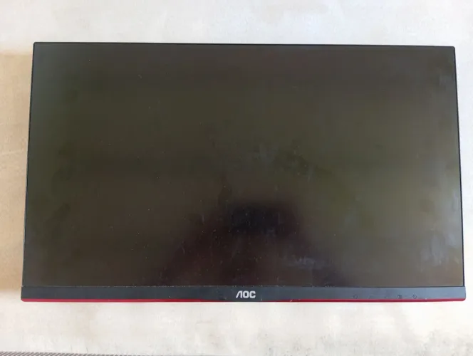 Monitor com defeito Aoc 165hz 24 polegadas 