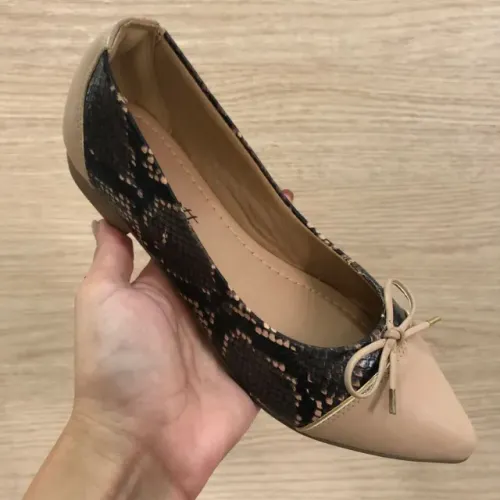 Sapatilha Animal Print NOVA