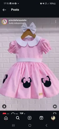 Vestido Minnie 