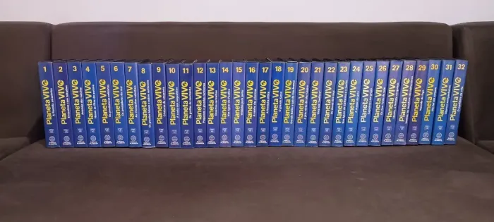 Coleção Planeta Vivo completa com 32 VHS