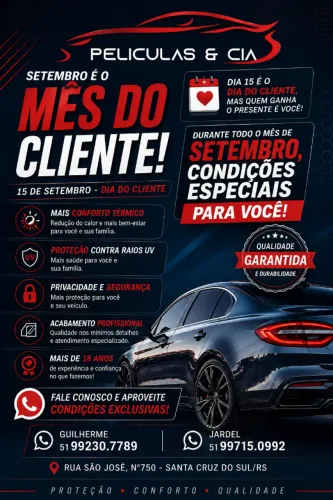 PELÍCULAS DE CONTROLE SOLAR / insulfilme