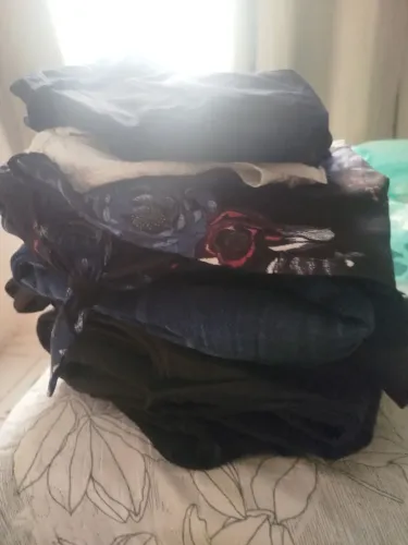 Doação de algumas roupas