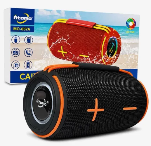 caixa de som portátil Atomo MO-657A