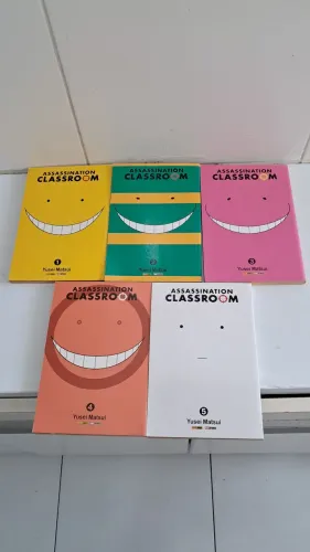 Assasination classroom vol 1-5