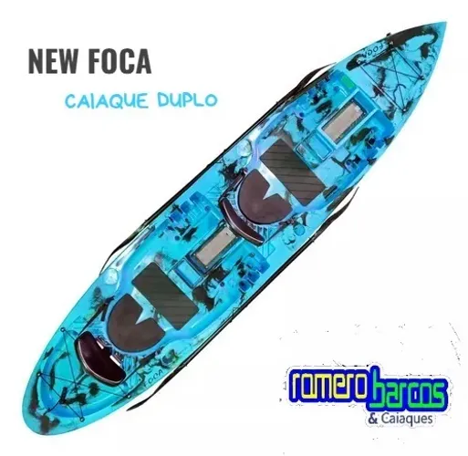 new foca caiaque duplo pronta entrega
