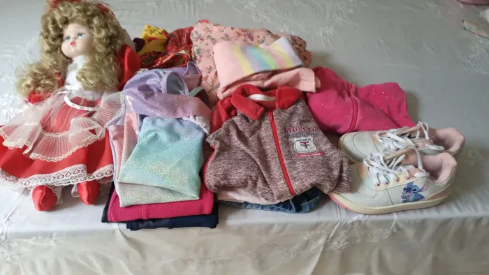 Lote de roupas infantil menina Usado