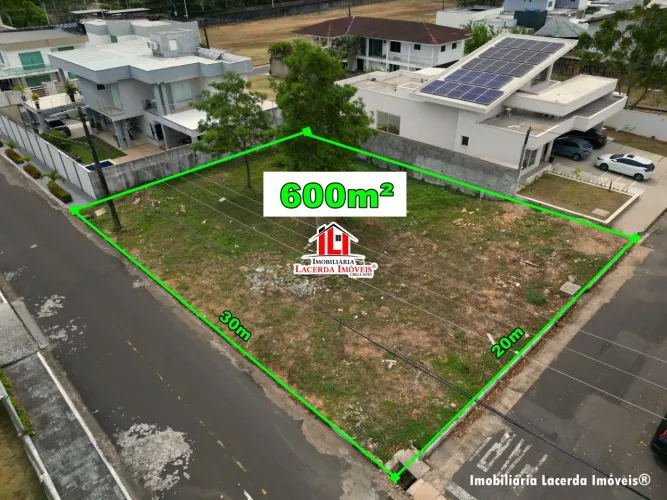 Residencial Ponta Negra 2 - Lote de Esquina com 600m² Pronto para Construir