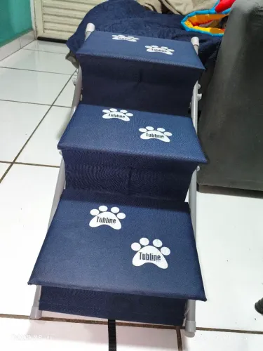 escada para cachorros Tubline pet está novo