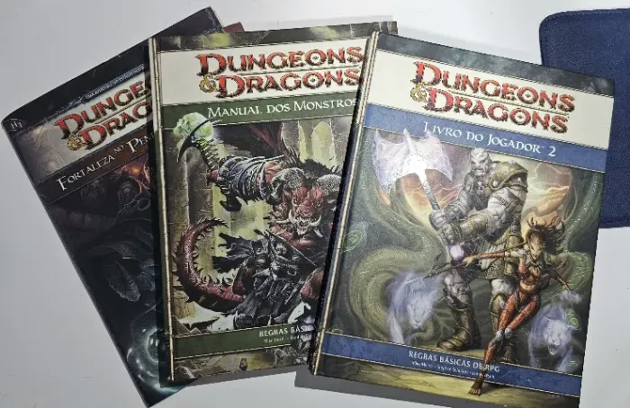 Dungeons & Dragons 4ed - Livro do Jogador 2 + Manual dos Monstros