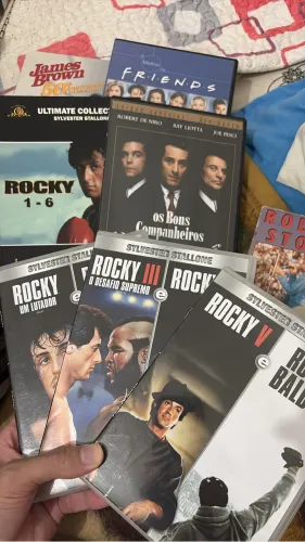 Coleção de Filmes e Shows Originais em DVD/VHS - 13 Discos + VHS