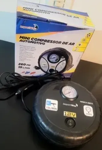 Mini Compressor automotivo portátil 