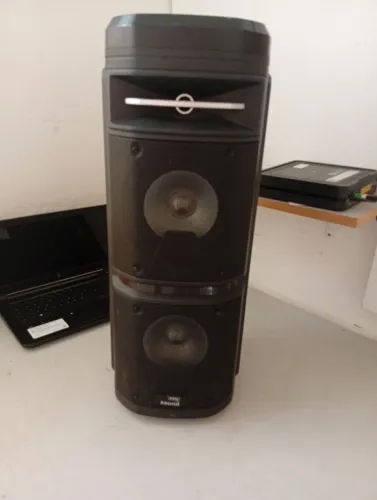 Caixa de som EASY SOUND MODEL ESX 140 ( parou de ligar ).