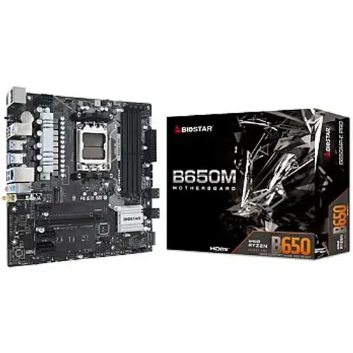Placa mae DDR5 Biostar B650MT nova 1 dia de uso
