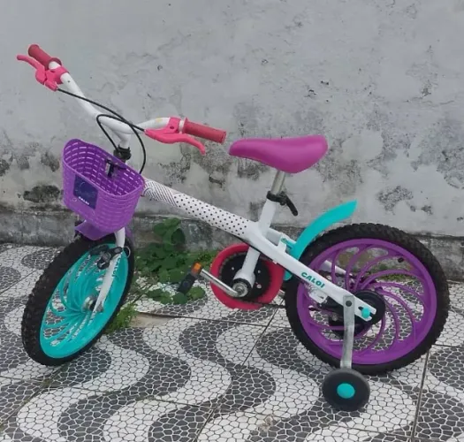 Bicicleta infantil menina aro 16