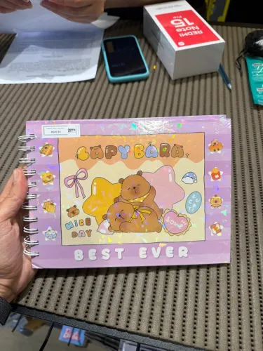 Caderno Cute para Desenhar e Colorir