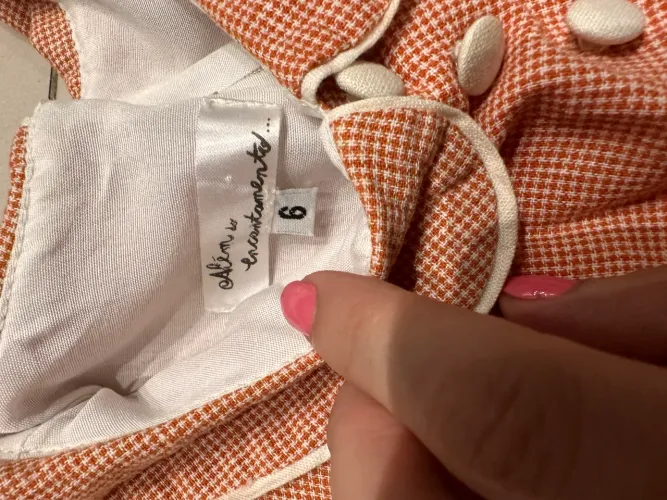 Vestido Além do encantamento 6 anos