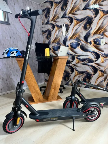 Patinete elétrico com amortecedor