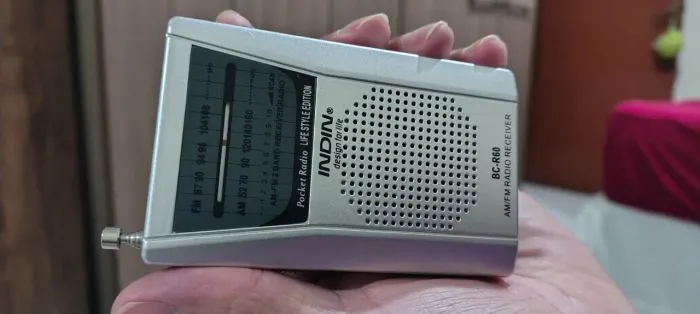 Rádio AM/FM pocket