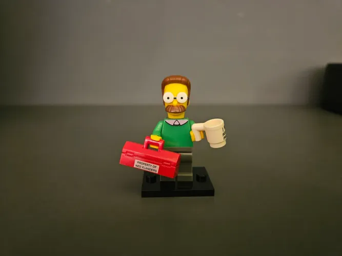 Lego minifigure Ned Flanders Simpsons