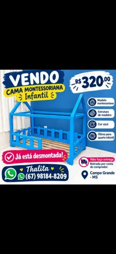 Vendo cama infantil montessoriana