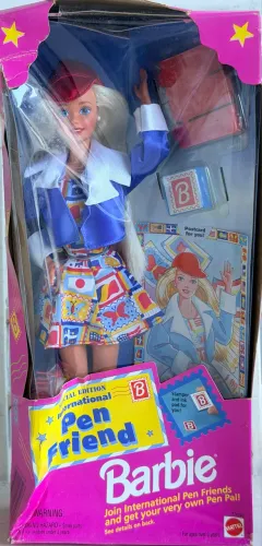 Barbie International Pen Friend de Edição Especial de 1995 da Mattel