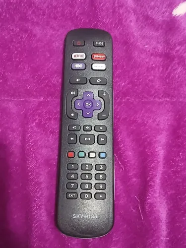 Controle remoto compatível com tv Smart Semp TCL Roku