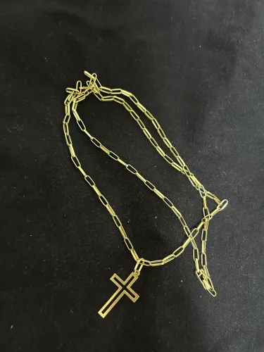 Corrente de ouro 70cm 6.4g 