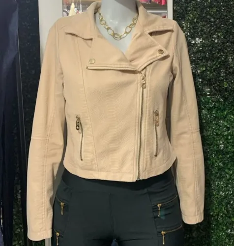Jaqueta feminina Suede Planet P