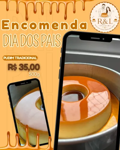 Pudim tradicional 