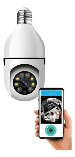 Câmera De Segurança Icsee Lampada Ip Wi-fi Espiã (LEIA À DESCRIÇÃO)