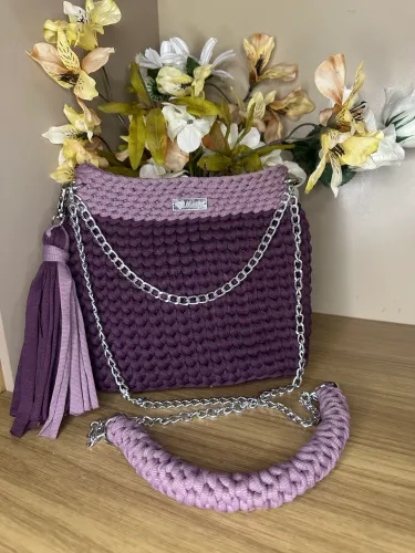 Bolsas de crochê 