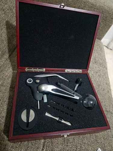 KIT VINHO IMPORTADO PROFISSIONAL 6 PEÇAS