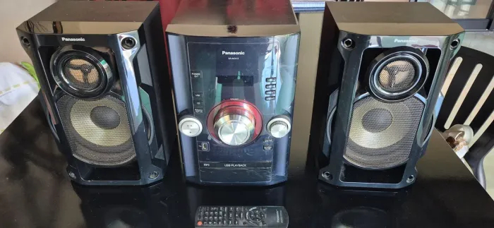 Som 3 em 1, MP3, radio, CD, USB, Bluetooth 