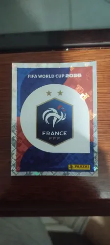 Figurinha Brilhante França álbum copa do mundo 2026 ogirinal Panini 