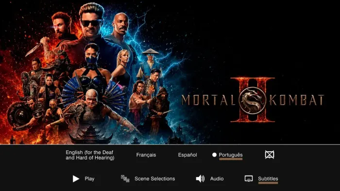 MORTAL KOMBAT 2 (2026) BLU-RAY