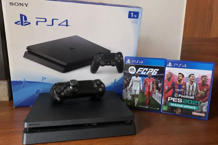 PS4 slim + garantia 