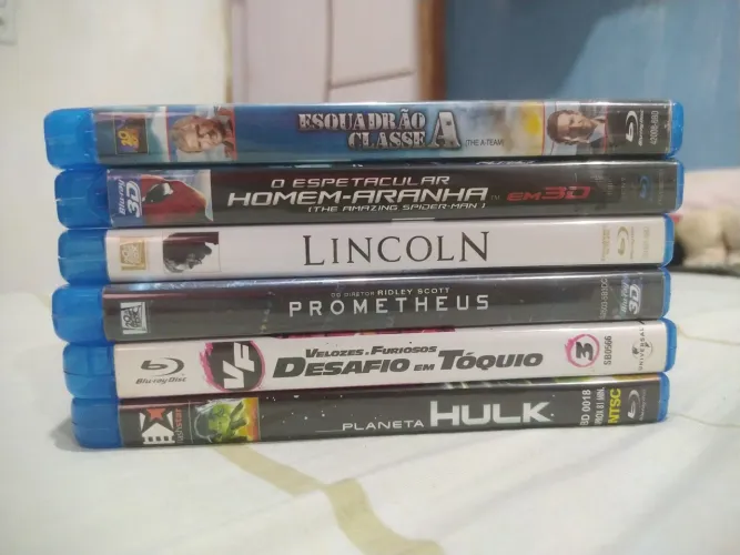 Blurays diversos (R$60,00 cada) *Leia a descrição*