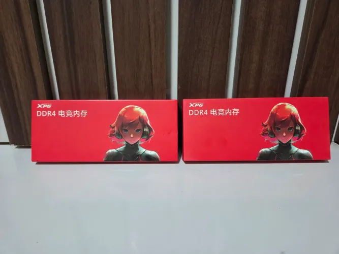 Kit 2x Memória RAM XPG DDR4 8GB 3200MHz Nova Lacrada