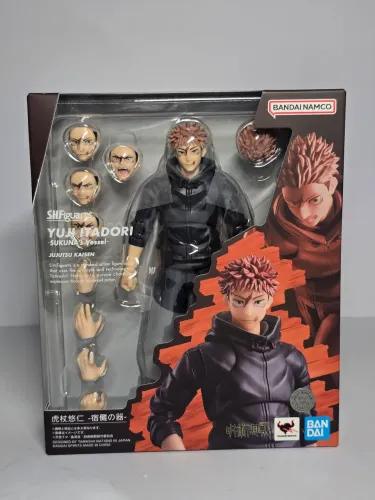 Jujutsu kaisen Itadori Yuji Sukuna's Vessel Shfiguarts original lacrado