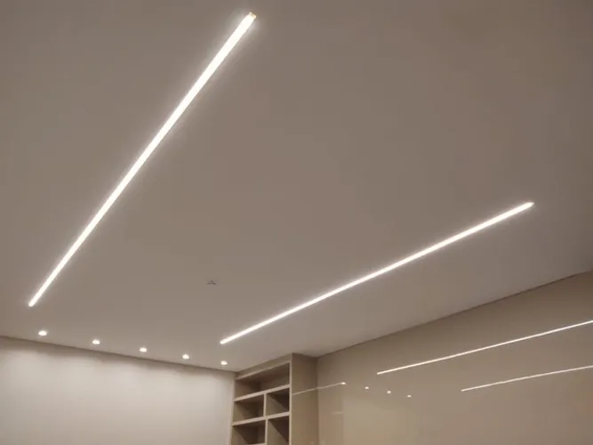 Perfil Sobrepor ou Embutir 3m com LED e drive