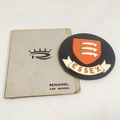 Antigo emblema para Automóveis, fabricado pela Renamel Car Badges - Londres / Inglaterra 3